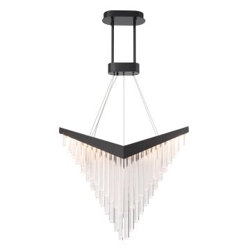 Quintiesse Vivien QN-VIVIEN-P-L-BK Висяща лампа 1x40W/LED 3000K 900lm IP20