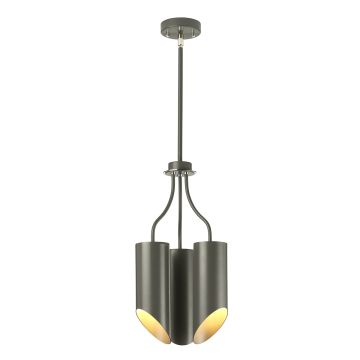 Elstead Lighting QUINTO GREY QUINTO3-GPN Люстра 3x60W/E27