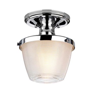 Elstead Lighting DUBLIN QZ-DUBLIN-SF-PC Таванна лампа 1x60W/E27 IP44