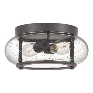 Elstead Lighting QUOIZLE QZ-TRILOGY-FS-OZ Таванен светилник 2x60W/E27