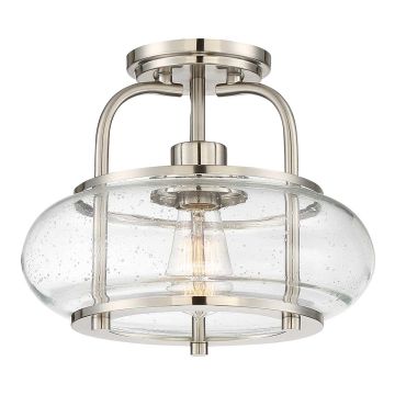 Elstead Lighting QUOIZLE QZ-TRILOGY-SFS-BN Таванна лампа 1x60W/E27