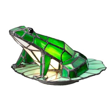 Elstead Lighting TIFFANY ANIMAL LAMPS QZ-FROG-TL Масичка лампа 1x3W/G9 3000K 320LM