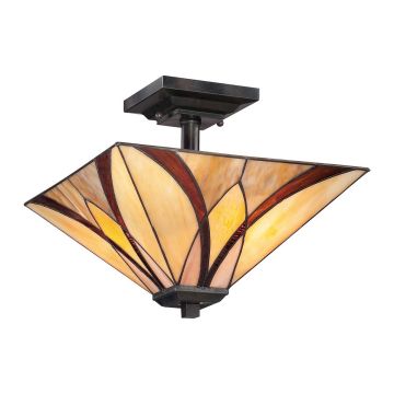 Quoizel ASHEVILLE QZ-ASHEVILLE-SF Таванна лампа 2x60W/E27