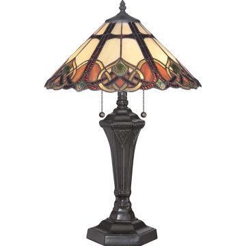 Quoizel CAMBRIDGE QZ-CAMBRIDGE-TL Масичка лампа 2x75W/E27
