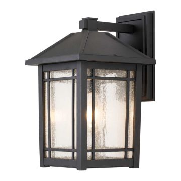Quoizel Cedar Point QZ-CEDAR-POINT-L-BK Светильник за стена 1x60W/E27 IP44