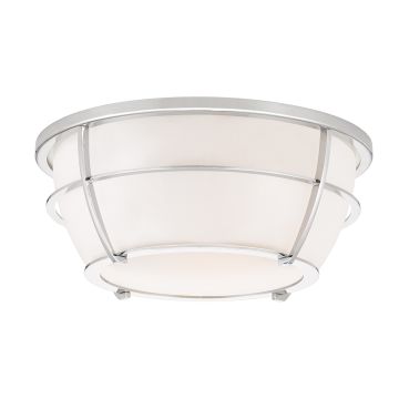 Quoizel CHANCE QZ-CHANCE-F-PC Таванен светилник 2x60W/E27 IP44