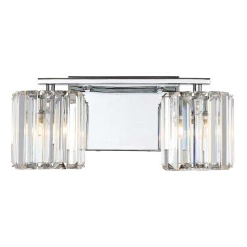 Quoizel Divine QZ-DIVINE2-PC-BATH Светильник за стена 2x3.5W/G9 IP44