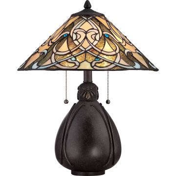 Quoizel INDIA QZ-INDIA-TL Масичка лампа 2x75W/E27