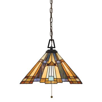 Quoizel INGLENOOK QZ-INGLENOOK-P-A Висяща лампа 3x60W/E27