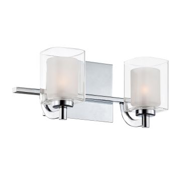 Quoizel Kolt QZ-KOLT2-PC-BATH Светильник за стена 2x3.5W/G9 IP44