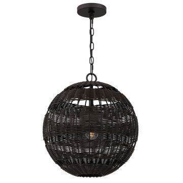 Quoizel Lindendale QZ-LINDENDALE-P-WT Висяща лампа 1x60W/E27 IP44