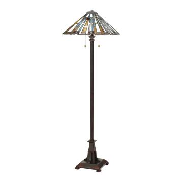 Quoizel Maybeck QZ-MAYBECK-FL Стойка лампа 2x60W/E27