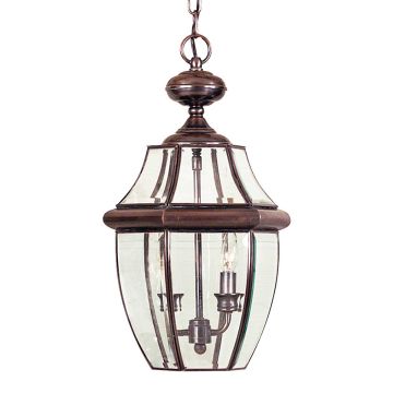 Quoizel NEWBURY QZ-NEWBURY8-L-AC Висяща лампа 2x60W/E14 IP44