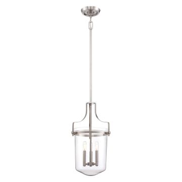Quoizel PENN STATION QZ-PENN-STATION-M-BN Висяща лампа 3x40W/E14