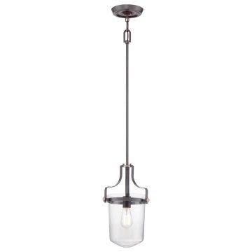 Quoizel PENN STATION QZ-PENN-STATION-S-WT Висяща лампа 1x60W/E27