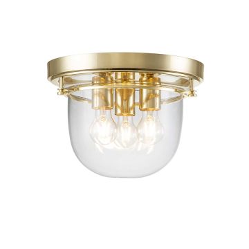 Quoizel Whistling QZ-WHISTLING-F-PB Таванен светилник 3x40W/E27 IP44