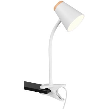 Trio PONGO R25831101 Лампа с клипс за бюро 1x4.5w/led 3000k 500lm ip20