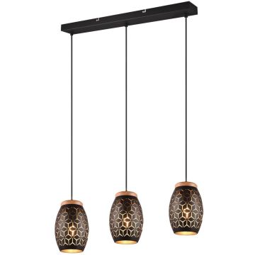 Trio BIDAR R31573080 Висяща лампа 3x28w/e27 ip20