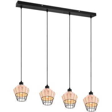 Trio BORKA R31264036 Висяща лампа 4x40w/e27 ip20