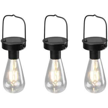 Trio CAMPUS R35146132 Слънчева лампа 3x1w/led ip44