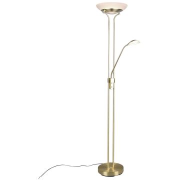 Trio ORSON R40073508 Стойка лампа 2x31.5w/led 3000k 2700lm+450lm ip20
