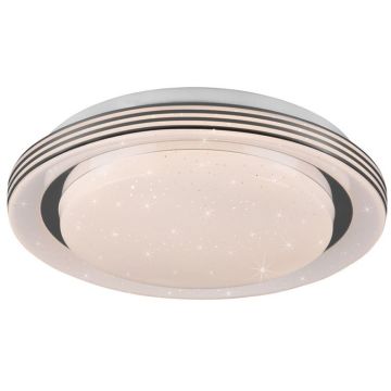 Trio ATRIA R67042800 Таванна лампа 1x10w/led 3000-6000k 1080lm ip20