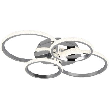 Trio CIRES R67364106 Таванна лампа 1x27w/led 4000k 3400lm ip20