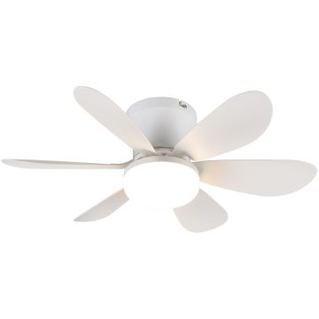 Trio LUND R67462131 Вентилатор 1x8w/led 2700-6500k 850lm ip20