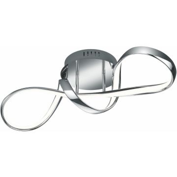 Trio PERUGIA R67091106 Таванна лампа 1x28w/led 4000k 3400lm ip20