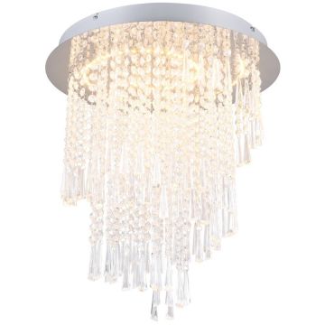 Trio POMP R67349106 Таванна лампа 1x30w/led 2700-6500k 4000lm ip20