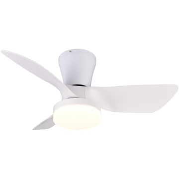 Trio RANDERS R64412131 Вентилатор 1x20w/led 2700-6000k 2500lm ip20