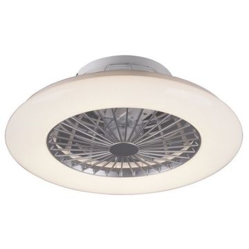 Trio STRALSUND R62522187 Вентилатор 1x30w/led 3000-6500k 2200lm ip20