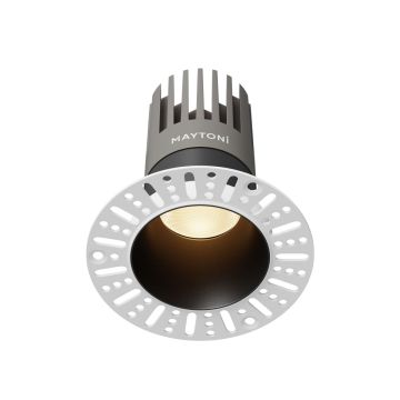 Maytoni Dip DL122-15W-3K-TRS-B Вградено спот светило 1x15W/LED 3000K 1550lm IP20