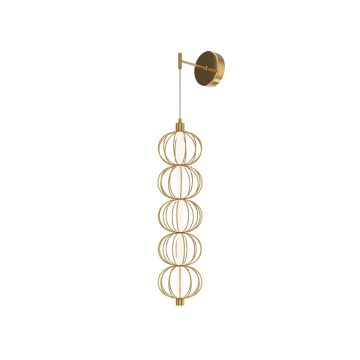 Maytoni Golden Cage MOD216WL-L10G3K Светильник за стена 1x17W/LED 3000K 1100lm IP20