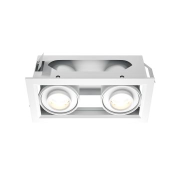 Maytoni Metal Modern DL093-02-10W3K-W Вградено спот светило 1x20W/LED 3000K 1450lm IP20