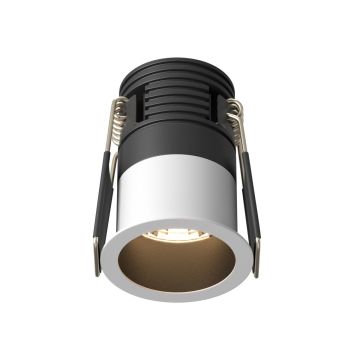 Maytoni Minor DL089-5W3K-BW Вградено спот светило 1x5W/LED 3000K 230lm IP20