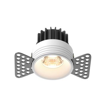 Maytoni Round DL058-7W3K-TRS-W Вградено спот светило 1x7W/LED 3000K 460lm IP20