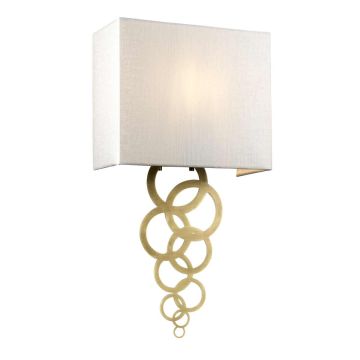 Elstead Lighting Rosa ROSA-MEDIUM-AB Светильник за стена 1x60W/E27