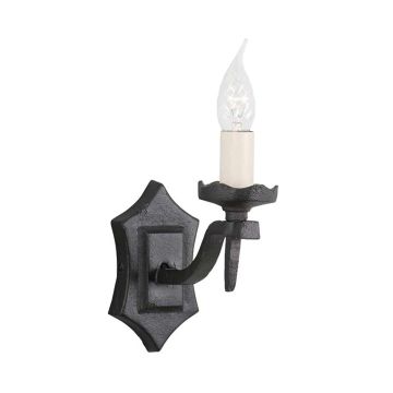 Elstead Lighting RECTORY RY1B-BLACK Светильник за стена 1x60W/E14