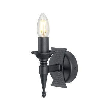 Elstead Lighting SAXON SAX1-BLK Светильник за стена 1x60W/E14
