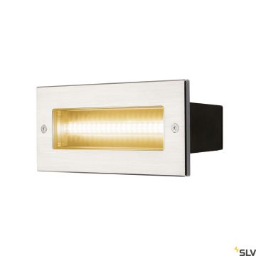 SLV BRICK 233650 Светлина за стълбище със скрит монтаж 1x9.5W/LED 3000K 950LM IP65