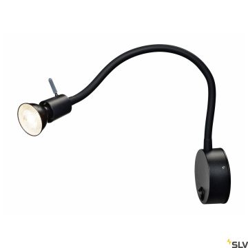 SLV DIO FLEX PLATE 1002608 Светильник за стена 1x50W/GU10 IP20
