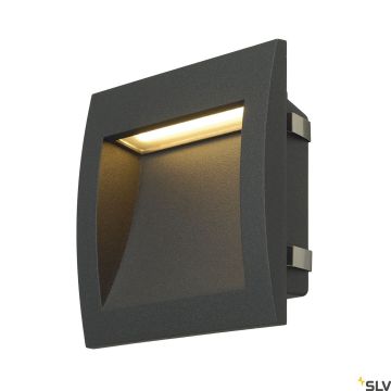 SLV DOWNUNDER 233615 Светлина за стълбище със скрит монтаж 1x4W/LED 3000K 85LM IP55