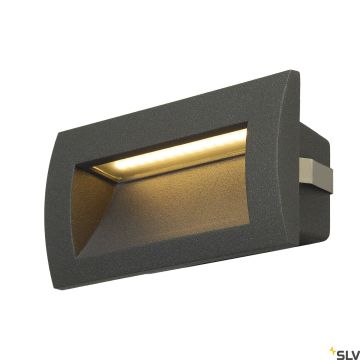 SLV DOWNUNDER 233625 Светлина за стълбище със скрит монтаж 1x4W/LED 3000K 85LM IP55