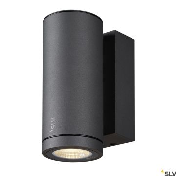 SLV ENOLA ROUND 1003422 Светильник за стена 1x6W/LED 3000/4000K 500LM IP65