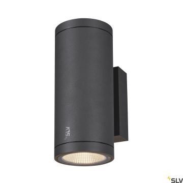 SLV ENOLA ROUND 1003425 Светильник за стена 2x20W/LED 3000/4000K 1660/1900LM IP65