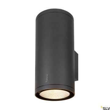 SLV ENOLA ROUND 1003441 Светильник за стена 2x55W/LED 3000/4000K 5400/6000LM IP65