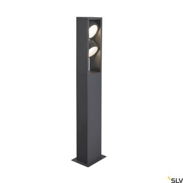 SLV ESKINA 1004751 Стойка лампа 2x27W/LED 3000/4000K 2200/2400LM IP65