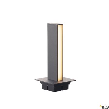 SLV H-POL 232155 Стойка лампа 1x9.7W/LED 3000K 350LM IP55