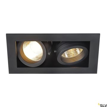 SLV KADUX 115520 Вградено спот светило 2x50W/GU10 IP20